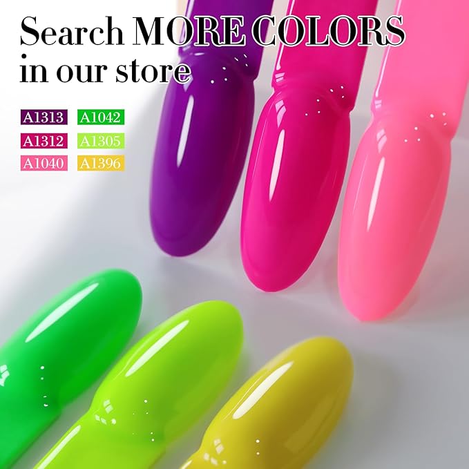 Double Rhythm 15ML Pink Gel Polish Pure Sheer Same Color Same Bottle Soak Off Gel Polish Nail Art Manicure Salon DIY at Home for Women (Pink Pale-A1040)