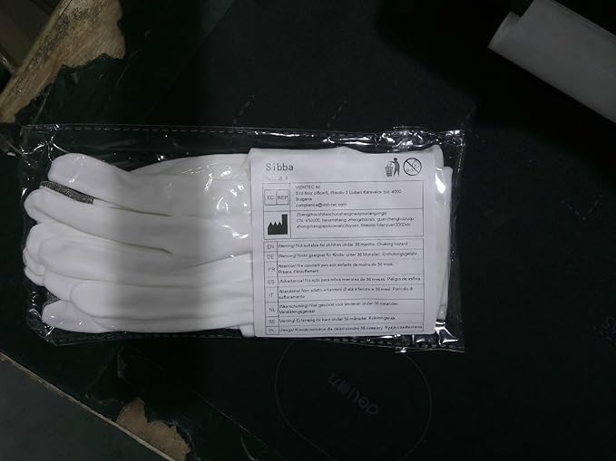 Sibba 2 Pairs Touch Screen Moisturizing Gloves White Cotton Moisturizing Gloves Overnight Bedtime Heal Eczema Sleeping Lotion Hand Spa Treatment Gloves Repair Rough Cracked Dry Chapped Hands Skin