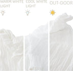 White Cheesecloth Table Runner Wedding Bridal Decorations Boho Decor | 35x120 - Image 7