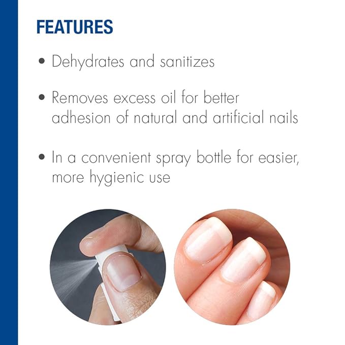 IBD Nail Prep-Spray, Improves Bond Speed and Adhesion, 16 oz