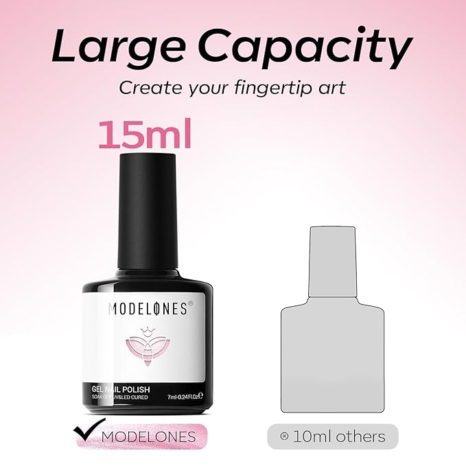 modelones Pink Cat Eye Gel Polish, 15 ML Glitter Holographic Jelly Glass Cat Eye Summer Light Rose Funny Bunny Color Shimmer Reflective Translucent U v Gel Magnetic Nail Polish Top Coat for Women Girl