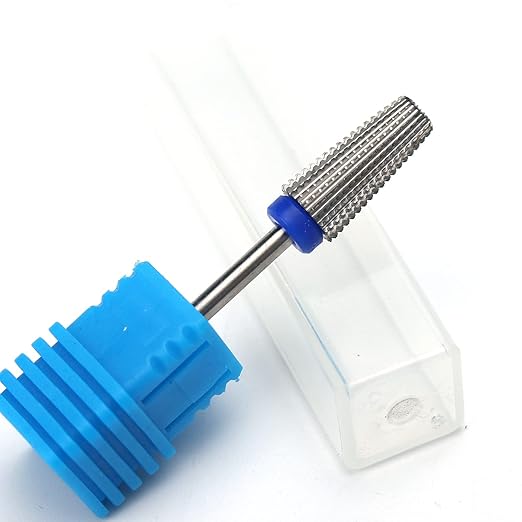 5 in 1 Nail Drill Bits Carbide Rotary Bit,3/32" Shank - Manicure Nail Art, Drill Machine Accessory,Acrylic or Hard Gel Remover (M)