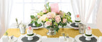 ShinyBeauty Gold Table Runner 90 Inches Long Sequin Table Runner - Image 3