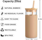 Tronco 20 oz Glass Tumbler - Image 9
