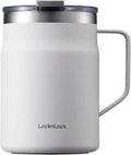 LocknLock Metro Mug, Premium 18/8 Stainless Steel Metal, Double Wall Insulated by LocknLock