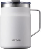 LocknLock Metro Mug, Premium 18/8 Stainless Steel Metal, Double Wall Insulated by LocknLock