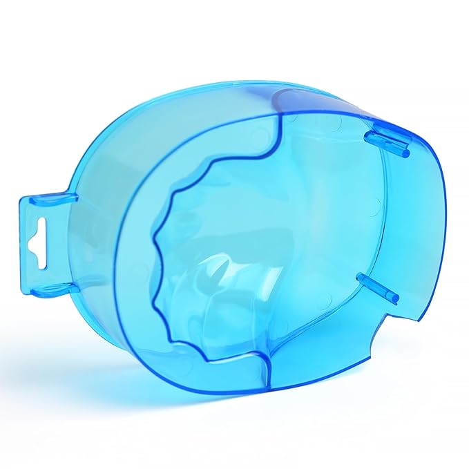 Blue siyuwuro Nail Spa Soak Bowl Gel Polishing Remover Manicure Soaking Bowl Clear Acrylic Nail Soak Bowl Warm Water Bowl Hand Bowl With Handle Hand Care Tools (Blue)
