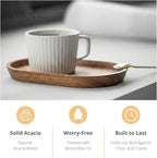 Vandroop Mini Serving Trays for Parties, Small Decorative Tray for Tea＆Coffee - Image 3