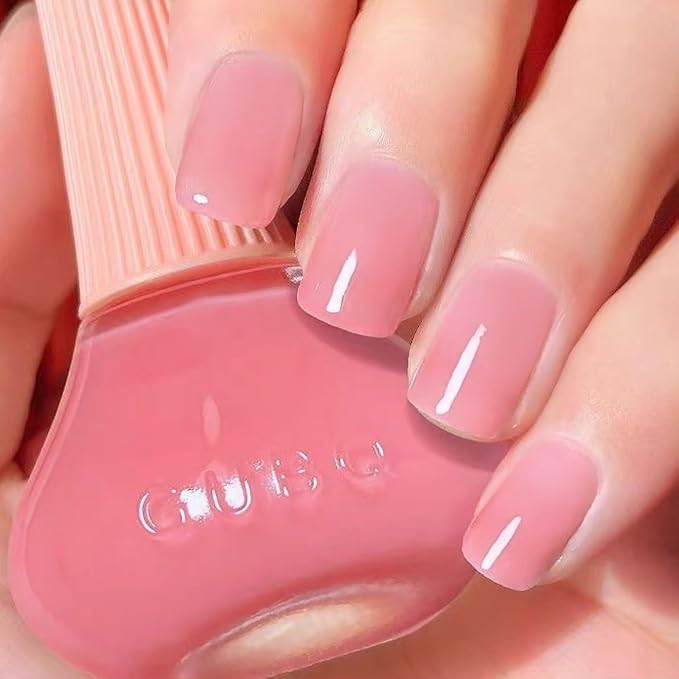 Major Dijit Quick Dry Nail Polish Nude Pink Summer Nail Lacquer for Nail Art Regular Nail Polish 0.41 fl oz.