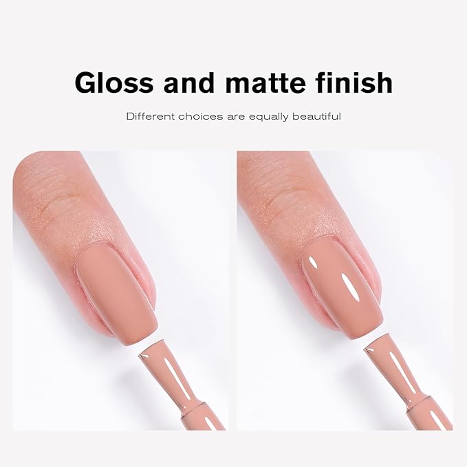 Nude Gel Polish Color 15ml Nancy Naked Skin Tone Pink Nail Gel Soak Off Uv LED Nail Lamp Gel Polish Nail Art Manicure Salon DIY Home 0.51Oz