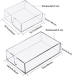Acrylic Cocktail Napkin Holder for Table, Restaurant - Image 2