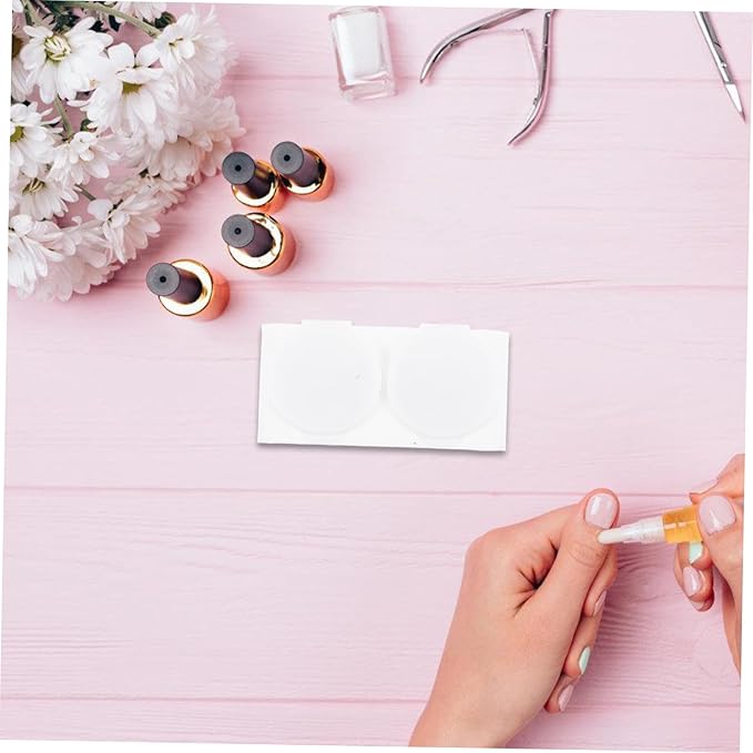Nail Art Bowl Soaking Dish Double Cup Acrylic Nails Dappen Dish Lid Manicure Brush Cup