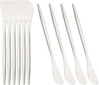 10 Pack Silver Cheese Spreader Knife, Uniturcky Stainless Steel Butter Spreader by Uniturcky