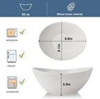 65oz Large Salad Bowls Ivory - Image 3