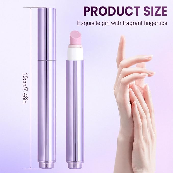 Yilia 2025 Upgrade 3-in-1 Nail Care Pen, Cuticle Oil Pen & Pusher with Ceramic Tip, Softening & Strengthening Nail Care (2 Pack)