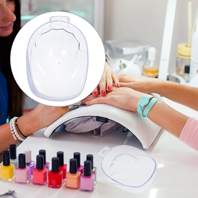 2pcs Professional Nail Art Soaking Bowls Manicure Hand Bowl Nail Soak off for Polishing and Removing