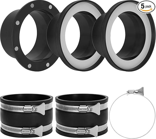 Magnetic Dust Collection Fittings, Quick Connect Magnetic Dust Collection System for 4" Woodwork Shop Vacuums Dust Hose, Efficiently Transfer Hoses Between Machines