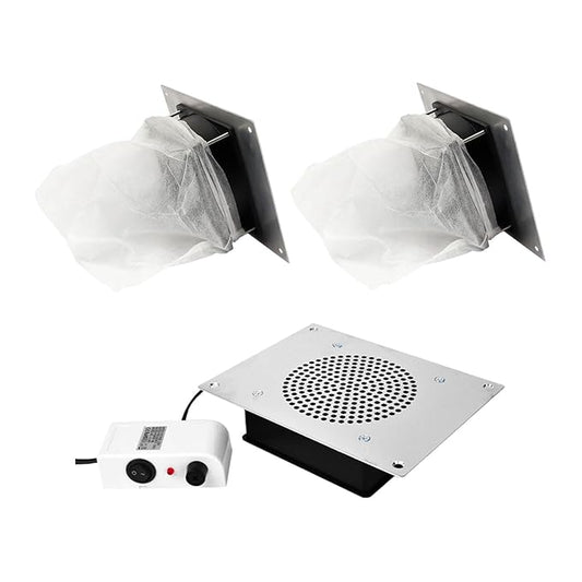 Nail Dust Collector Removal Manicure Tool Powerful Manicure Tools Extractor for Salon Nail Polishing US Adapter Professional