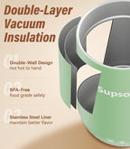 Supsonic - 16oz Self Heating Coffee Mug, Smart Heated Coffee Mug Faster - Image 6