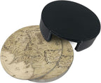 SEPTYK Middle Earth Map Pattern Coasters - Image 2