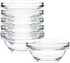 1.5 oz Clear Glass Bowl, Mini Prep Dish by Unknown
