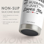 Wife Tumbler 20oz, Stainless Steel Travel Cup - Image 4