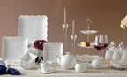 Jusalpha White Porcelain 5OZ- Tea Cup and Saucer Set - Image 6