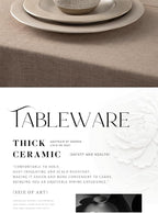 Dinnerware sets plates and bowls sets modern plates, Ceramic Dinnerware Sets - Image 4