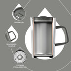 Ideus 16 oz Insulated Stainless Steel Coffee Mug - Image 3