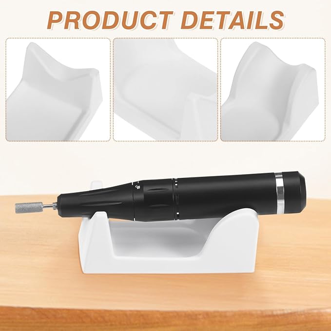 Nails Drill Handle Holder Manicure Efile Nail Drill Holder Desktop Grinding Machine Bracket Random Color