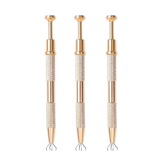finger secret Nail Art Tools Set, Smart Grabber for Pat Paint Nail Gel, 3PC Grabbing Pen for Nail Sponge Patting Ombre gel Blush Nails Art Design at home