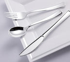 300PCS Silver Plastic Silverware, Disposable Utensils & Cutlery | 100 Forks - Image 6
