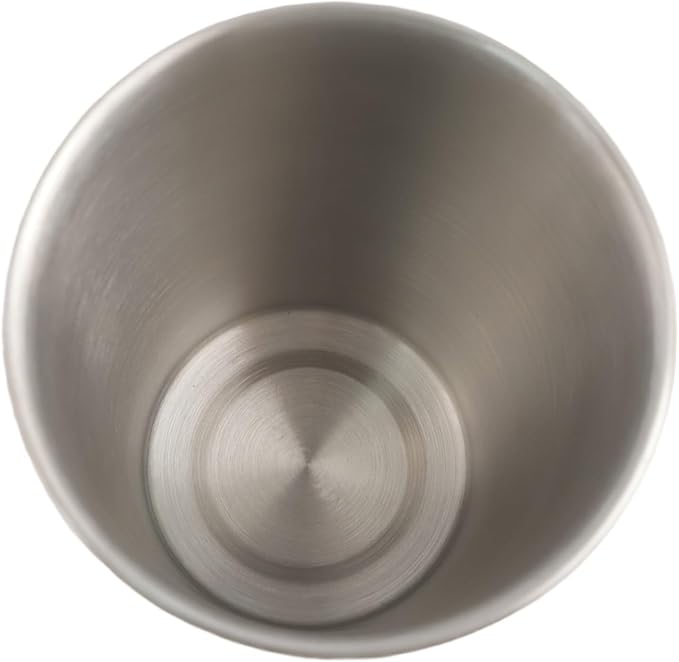 Stainless Steel Camping Mug Set, Lightweight Handleless Travel Coffee Cup - Image 9