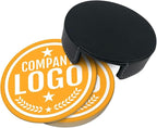 Custom Leather Coasters with Logo - Image 4