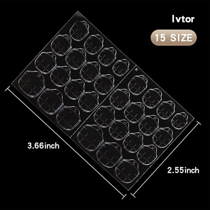 10 Sheets Nail Adhesive Tabs,Waterproof Breathable Press on Nails Sticky Tabs,Nail Adhesive for Press on Nails （10 sheetsFor fingernail）