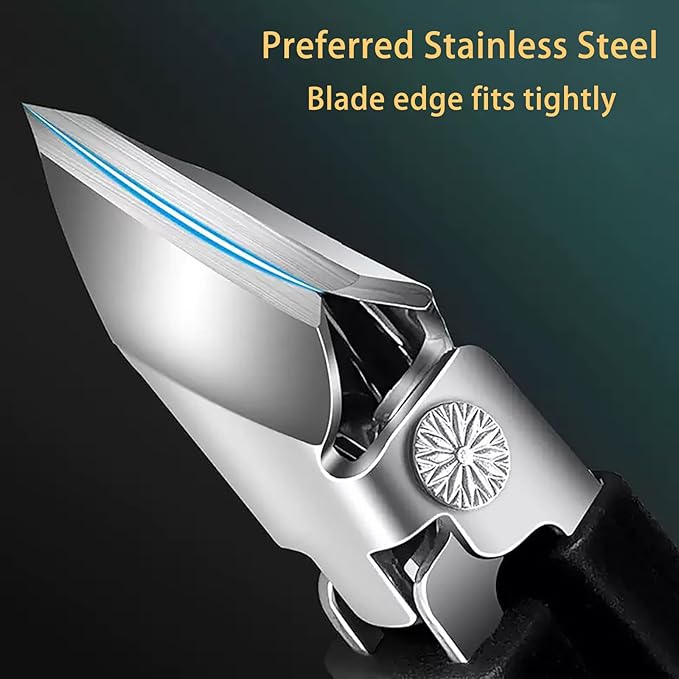 Angled Nail Clippers Oblique Ingrown Toenail Thick Nails Men Seniors Fingernail Slanted Nail Cutter Trim