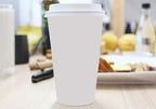Disposable Coffee Cups with Lids 16 oz - Image 2