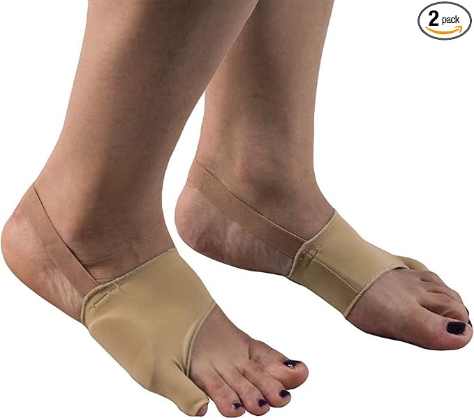 Tailor Bunion Corrector, Bunion Pads for Bunion Pinky Relief, Tailors Splint for Toe Straightener, Little Toe Separator, Overlapping, Soft Silicone Gel Bunion Pad with Anti-Slip (S)
