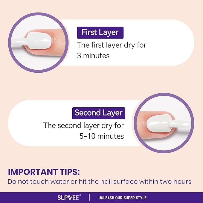 Milky White Quick Dry Nail Polish, 16ml Ari Fast Dry Regular Nail Polish Lacquer High Glossy Fall Finger Nail Manicure DIY Nail Art Salon Gift for Women Girl