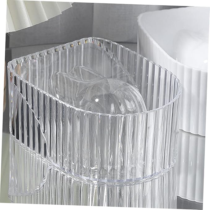 2pcs Clear Nail Soaking Bowl Manicure Soak off Bowl for Gel Polish Removal Nail Removal Tool for Salon Home Use for Cuticle Softening