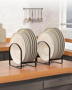 4 Pack Kitchen Plate Holder Organizer - Image 2