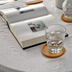 Natural Round Cork Coasters for Drinks - Image 6