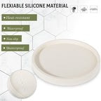 Silicone Bathroom Tray Coffee Table Decor Perfume Organizer, Waterproof - Image 4