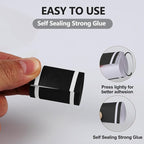 Germiwipe 500 Pcs Self-Adhesive Napkin Bands | Disposable Paper Napkin Rings - Image 7