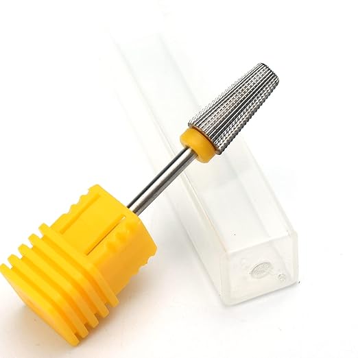 Nail Carbide 5 in 1 Nail Drill Bit,Two Way Use for Left and Right Handed, Drill Machine Accessory,Acrylic or Hard Gel Remover (XF)