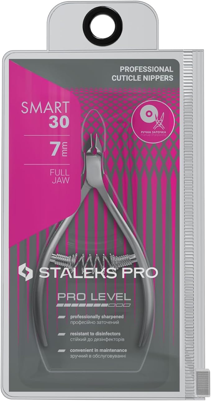 STALEKS PRO SMART 30 Professional Cuticle Nippers (NS-30/7)