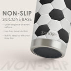 SANDJEST Soccer Tumbler 20oz Stainless Steel Insulated, Travel Coffee Cup - Image 4