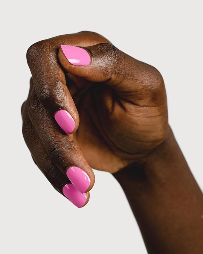 Sienna Byron Bay Spell, Bright Fuchsia Natural Nail Polish, Long-Lasting, Vegan & Cruelty-Free, 10ml – .34 fl oz.