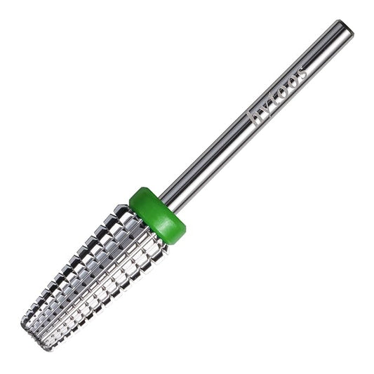 5 in 1 Nail Drill Bits, Coarse Safety Tapered Nail Bit, Straight Cut Carbide Drill Bits for Nails, 3/32 Two-way, Electric Drills Removal Manicure Thick Gel