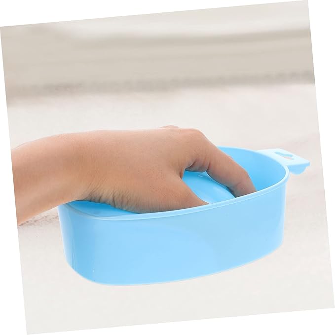 Deep Manicure Soaking Bowl Nail Soaking Bowl Set Dampen Dish for Hands Safe for Use